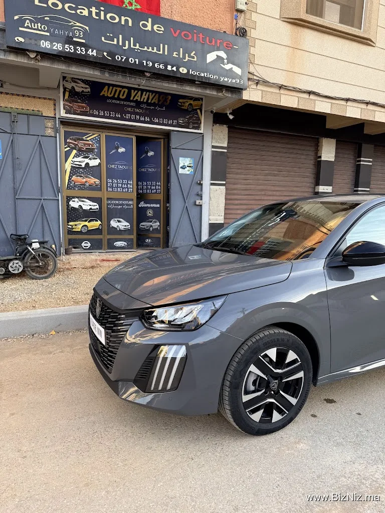 Location de voiture auto yahya 93