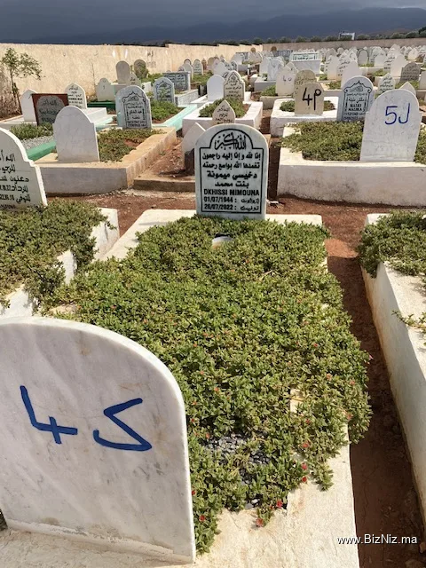 Tombe Dkhissi Mimouna fille de Mohammed
