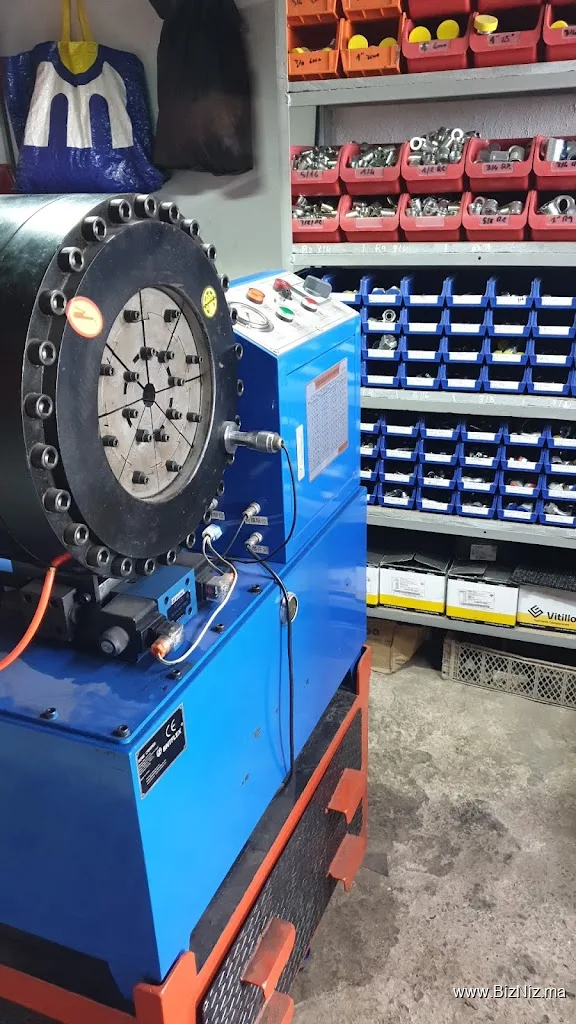 Réparation flexible hydraulique + fabrication mécanique