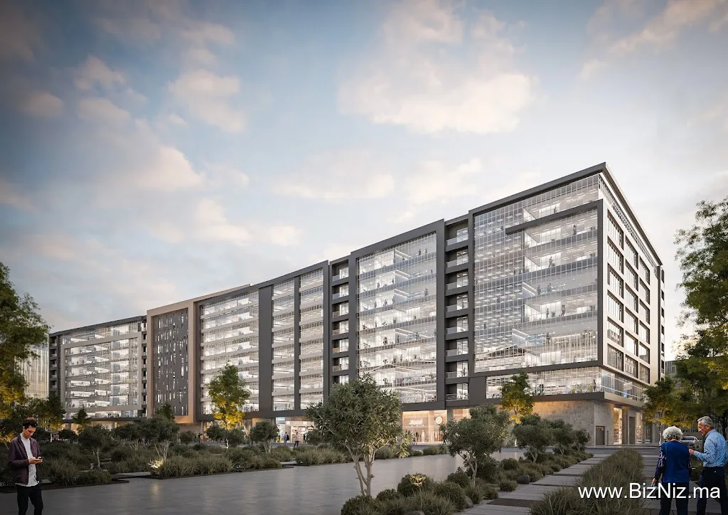 Business Town Casa – Plateaux bureaux et parking moderne - Sidi Maarouf