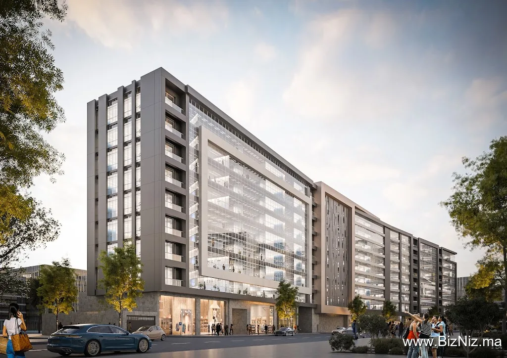 Business Town Casa – Plateaux bureaux et parking moderne - Sidi Maarouf