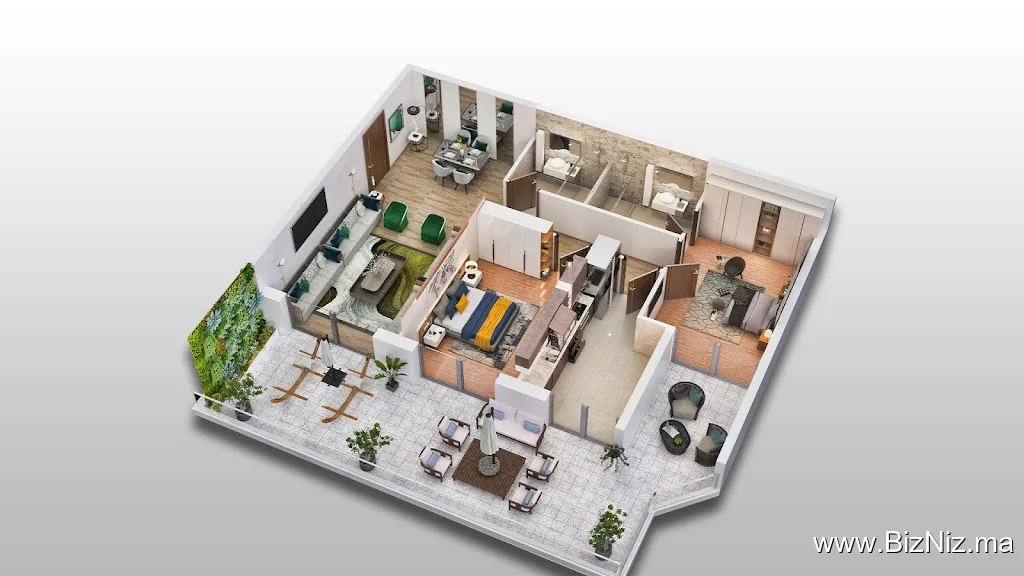Sales office Les Portes de Rabat (Aswar development)