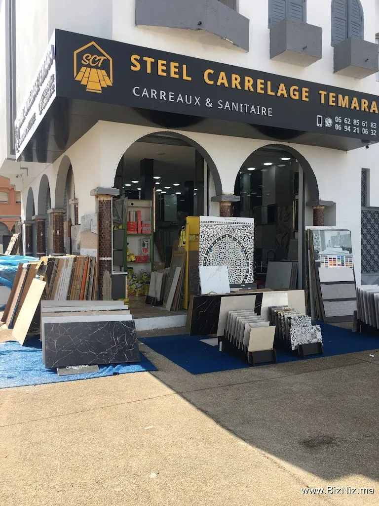Steel carrelage Temara