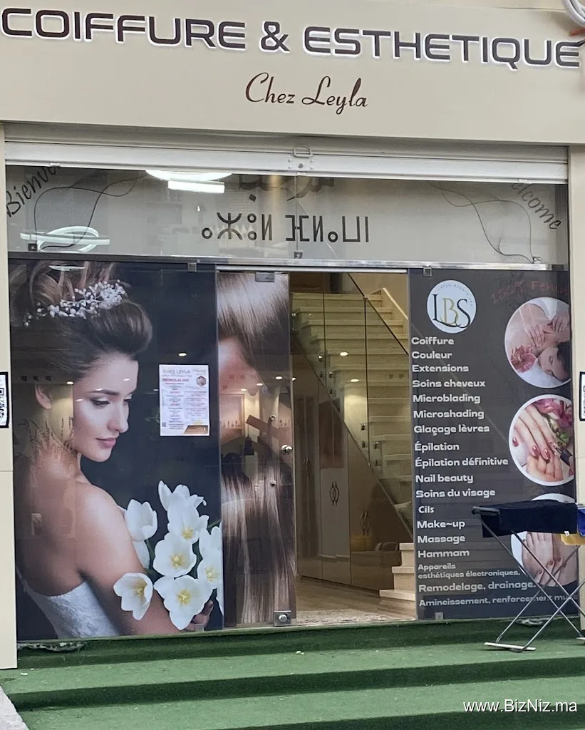 Salon CHEZ LEYLA, coiffure , esthétique, Spa et Hammam