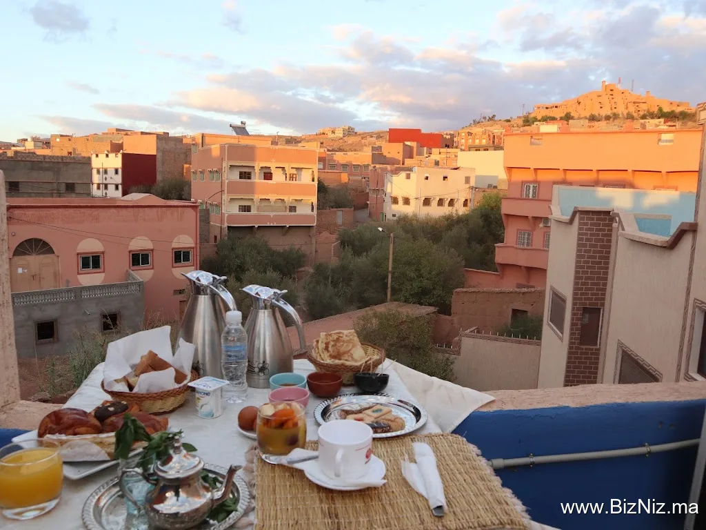 Riad rooftop atlas dades