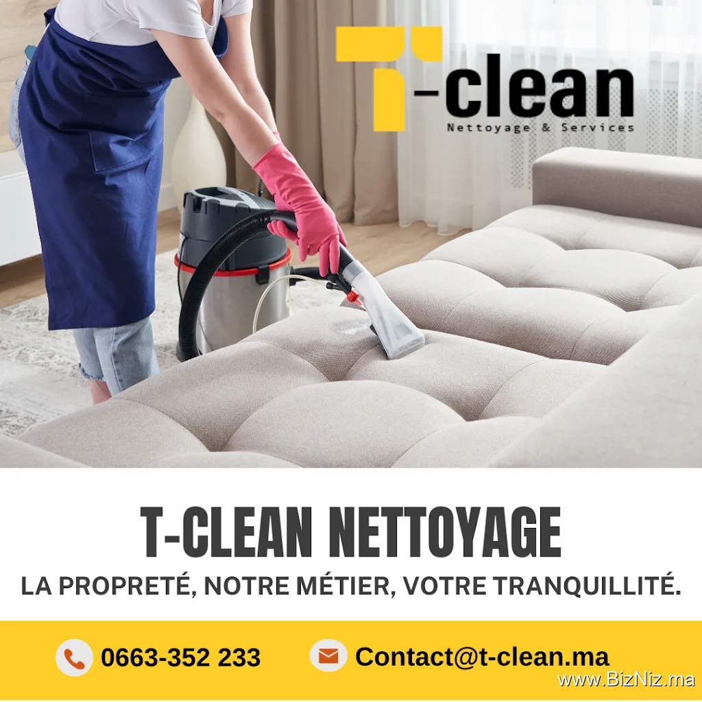 T-Clean Service - Société de Nettoyage et Jardinage à Tanger