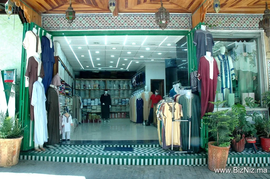 متجر الهدى : خياطة وبيع الجلابة الوزانية