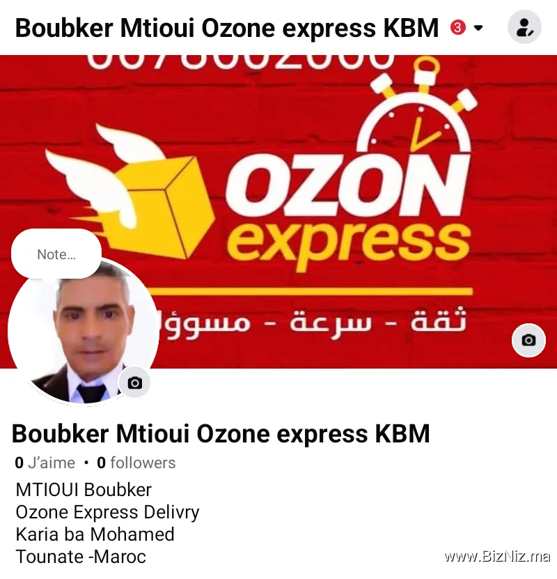 Boubker Mtioui OzoneExpess Delivry