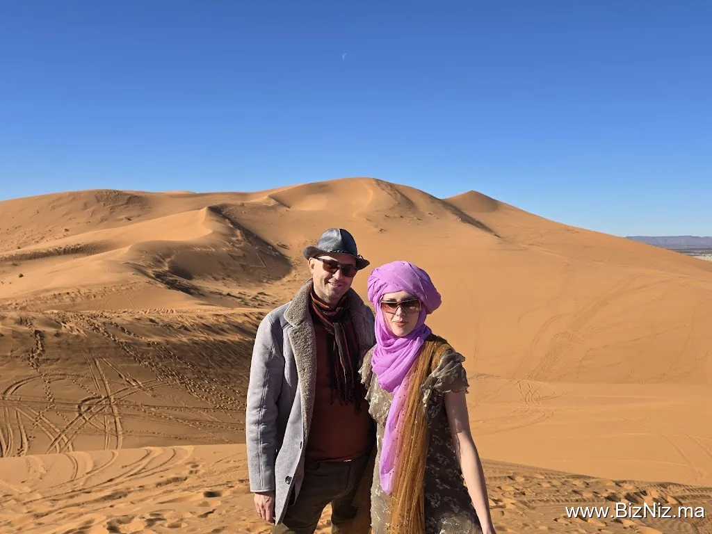Blondie in Morocco