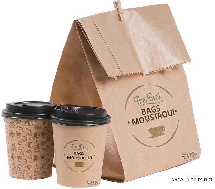 Bags Moustaoui sarl : Production & Distribution des emballages et sacs en papier