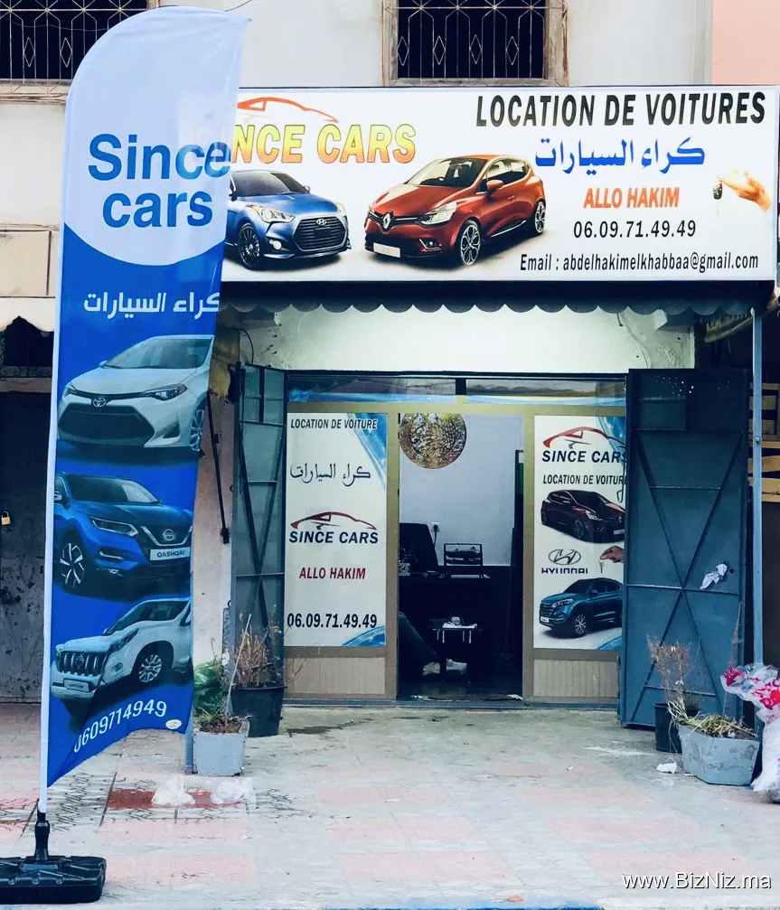 Since Cars : Location de voitures