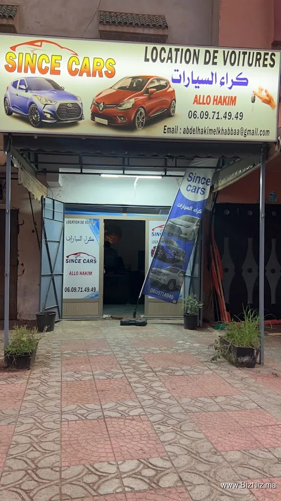 Since Cars : Location de voitures