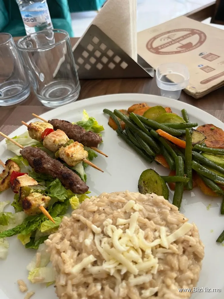 Café restaurant Fontaine City Benguerir