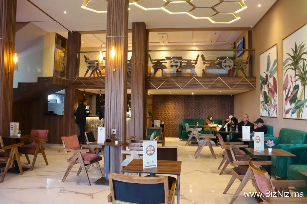 Café restaurant Fontaine City Benguerir