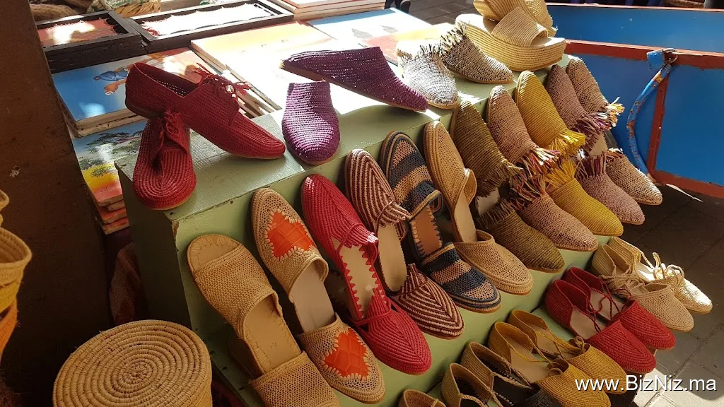 Rafia Chaussure Essaouira