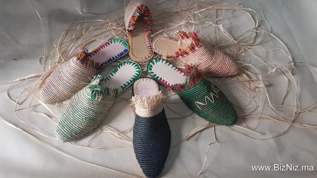 Rafia Chaussure Essaouira