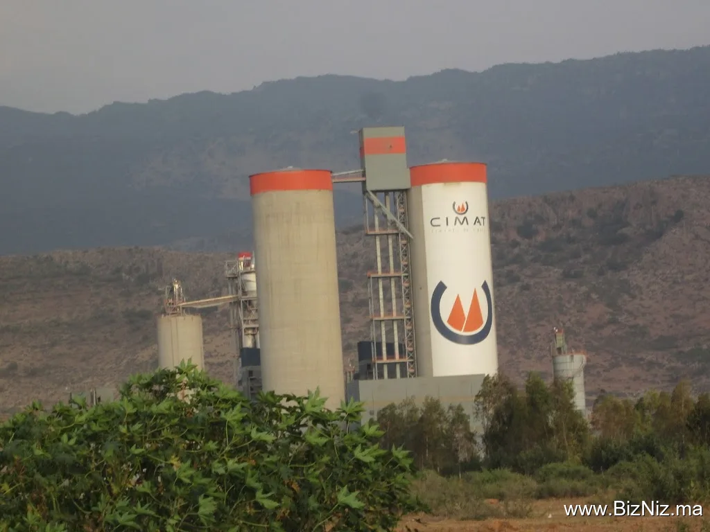 Usine CIMAT, Cimenterie - Usine de Beni Mellal