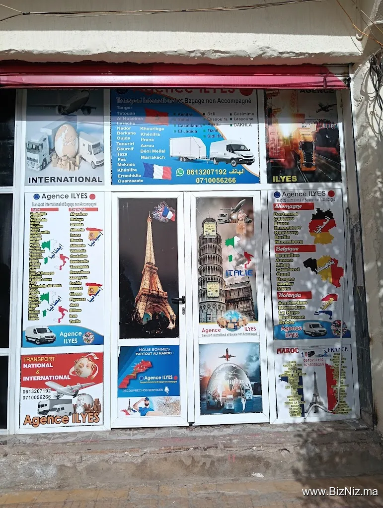 Agence ilyes transport international de bagages