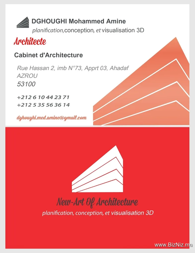 Architecte Dghoughi Mohammed Amine