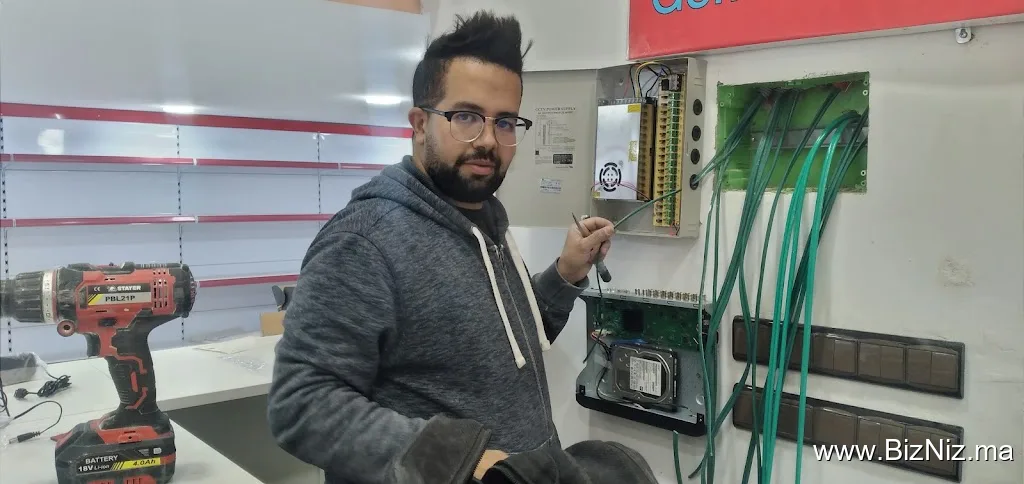 caméra du surveillance tech ghani