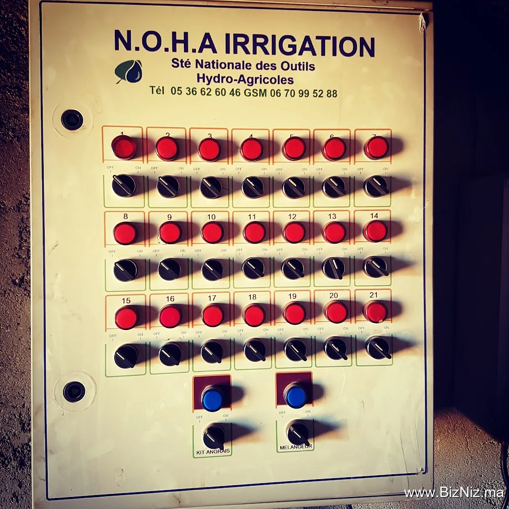 NOHA Irrigation sarl : Société Nationale des Outils Hydro-Agricoles